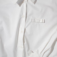 Toit Volant Dali Bow Shirt in White