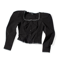 Toit Volant Mabel Top in Black