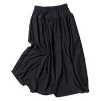 Tsuyumi Petticoat Long Skirt in Black