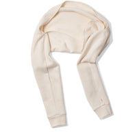 Tsuyumi Sweat Sleeve Scarf in Ecru