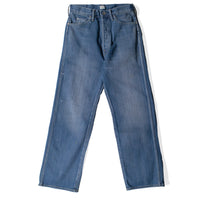 Chimala Unisex 13oz Wide Width Work Denim in Medium Splatter