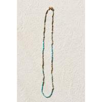 Beatrice Valenzuela Variegated Turquoise Necklace