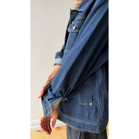 Henrik Vibskov Mads Jacket in RInse Denim