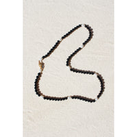 Beatrice Valenzuela Onyx & Pearl Necklace