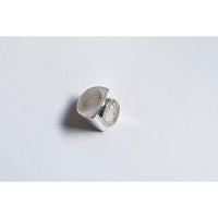 Nomia Carved Nautilus Shell Ring in Crystal