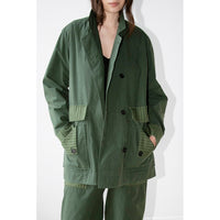 Henrik Vibskov Mid-Air Jacket in Garden Green