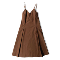 Studio Nicholson Oma Slip Dress in Almond