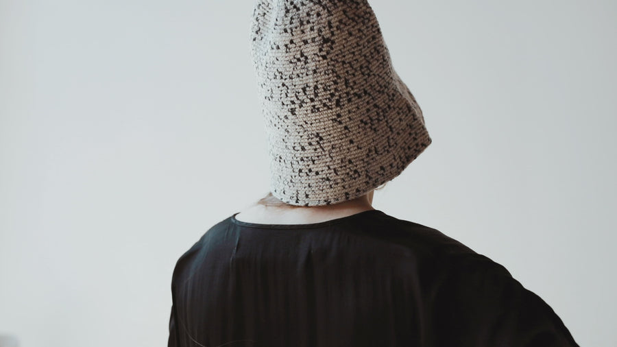 Lauren Manoogian Bell Hat in Black Paint