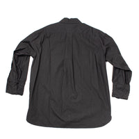 Sayaka Davis Crinkled Oversized Shirt in Black