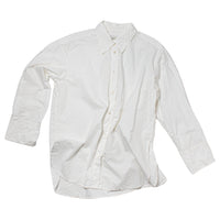 Sayaka Davis Crinkled Oversized Shirt in White