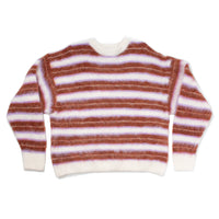 Sayaka Davis Fuzzy Striped Sweater in Stripes