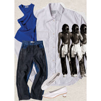 Nomia Asymmetric Tank in Cobalt