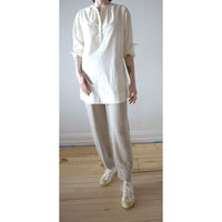 Apiece Apart Fortuna Crisp Popover in Cream