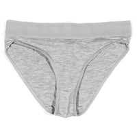 Baserange Elastic Bell Pants in Grey Melange