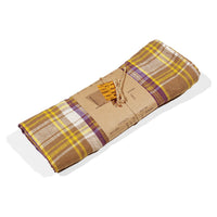 Ichi Antiquités Linen Tartan Check Table Cloth - Multiple Colors