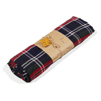 Ichi Antiquités Linen Tartan Check Table Cloth - Multiple Colors