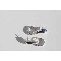 Leigh Miller Loop Hoops in Sterling Silver