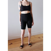 Rachel Comey Long Bici Short in Black
