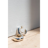 Ursa Major Matina Hoops No. 2 in Sterling Silver