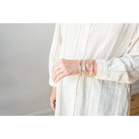 Ursa Major Simple Tapered Bangle in Brass