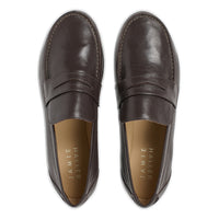 Jamie Haller Penny Loafer in Deep Grey