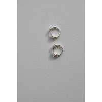 Sapir Bachar Mini Boa Hoops in Sterling Silver