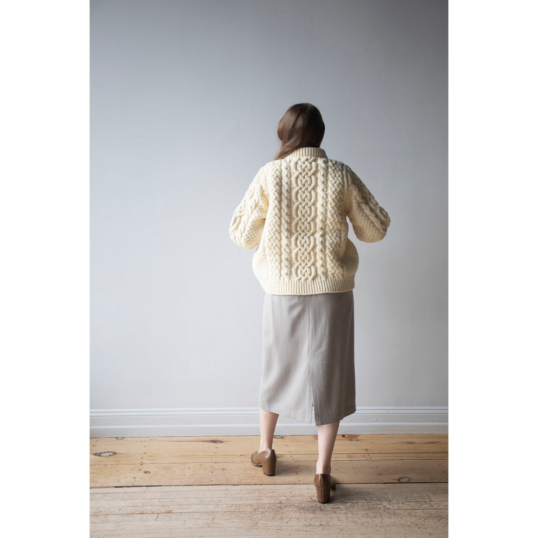 Baserange Lens Sweater in Chaume Sand