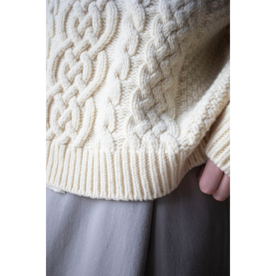 Baserange Lens Sweater in Chaume Sand