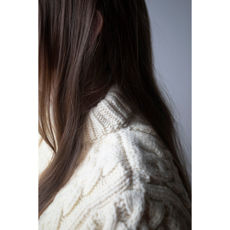 Baserange Lens Sweater in Chaume Sand