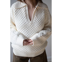 Toit Volant Francois Sweater in Natural