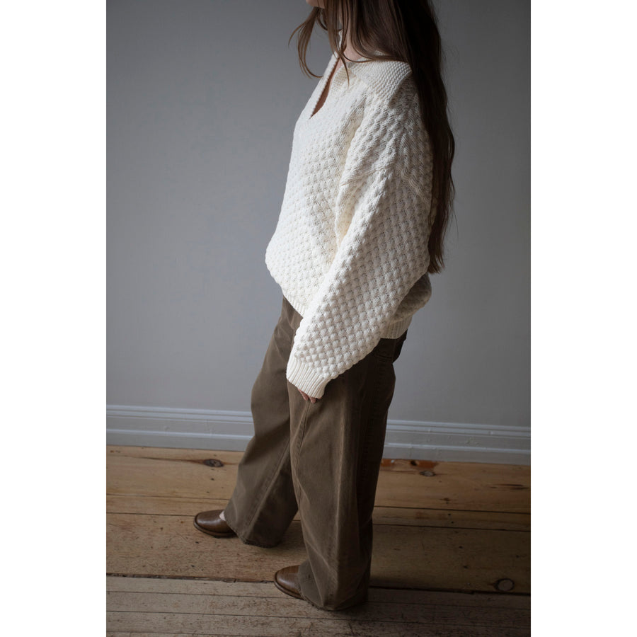 Toit Volant Francois Sweater in Natural