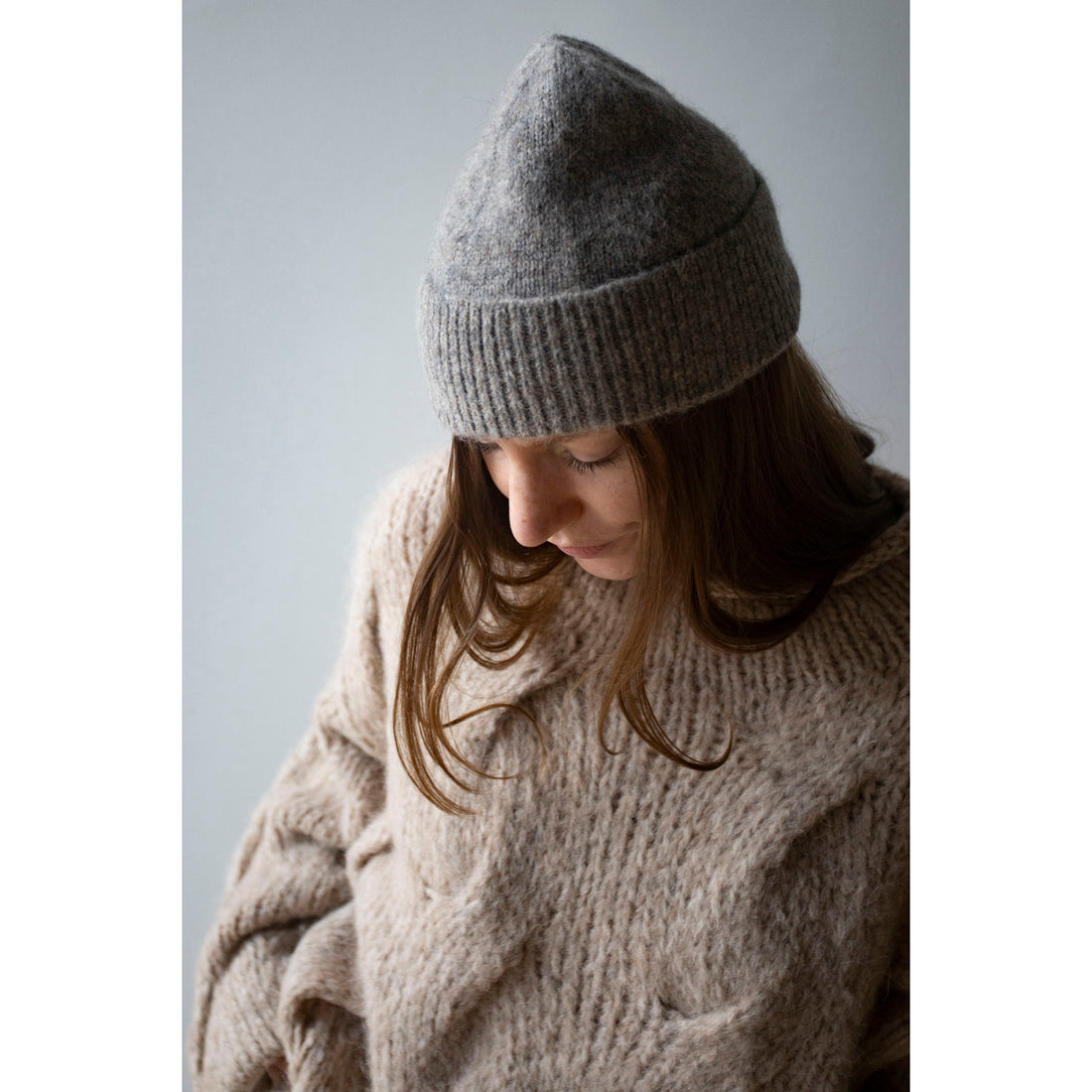 Studio Nicholson Balli Hat in Natural Marl