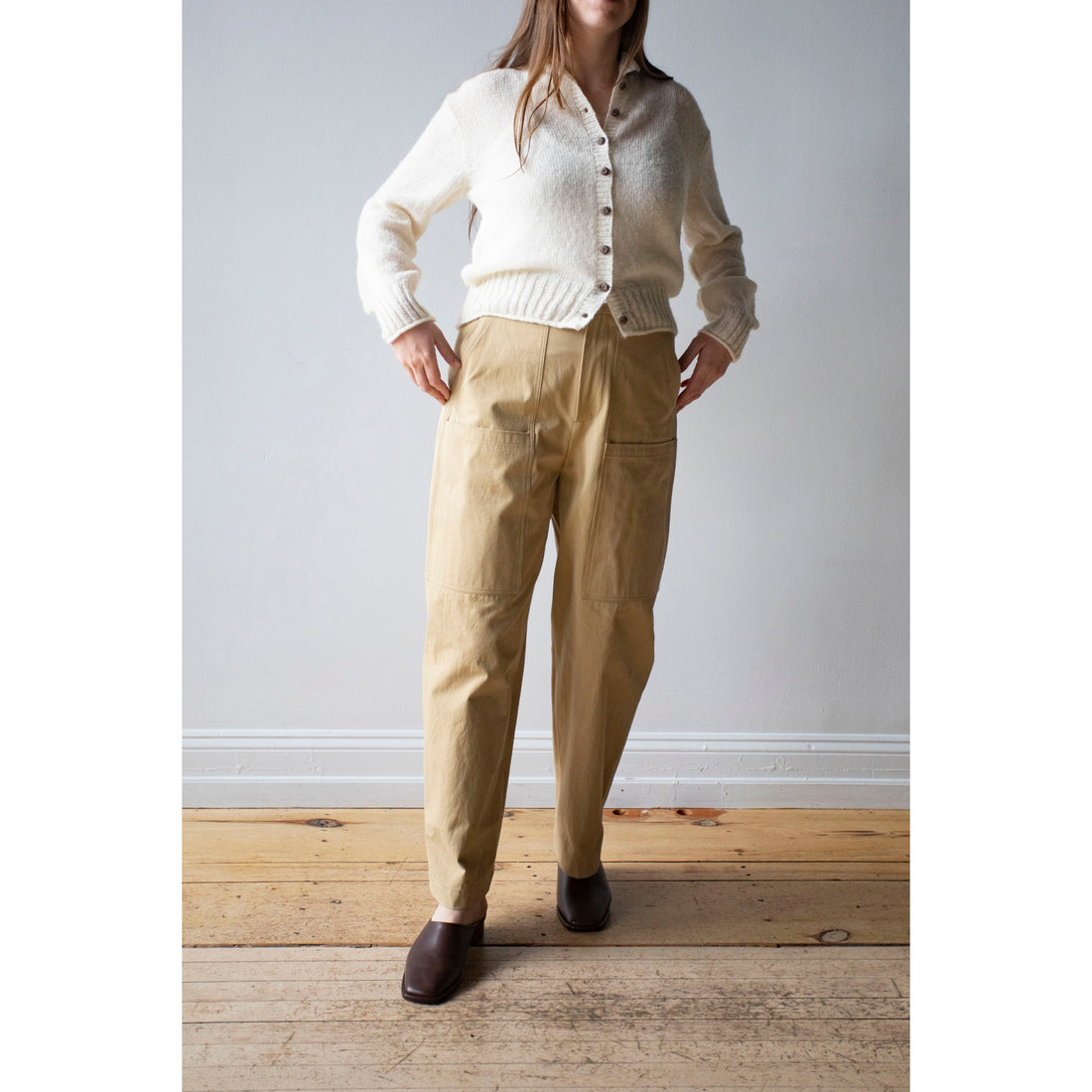 Nicholson & Nicholson Ralph Pants in Beige