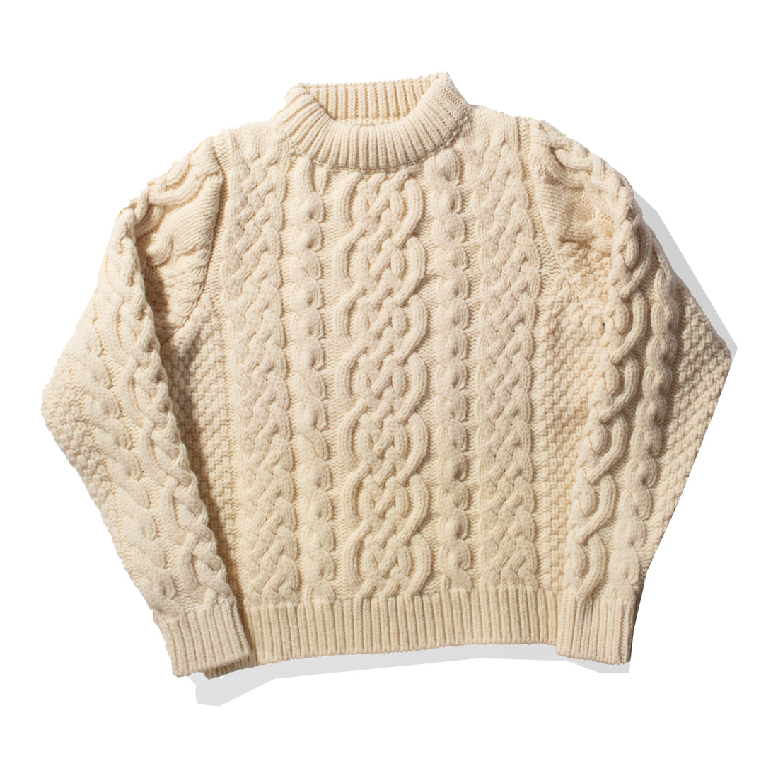 Baserange Lens Sweater in Chaume Sand