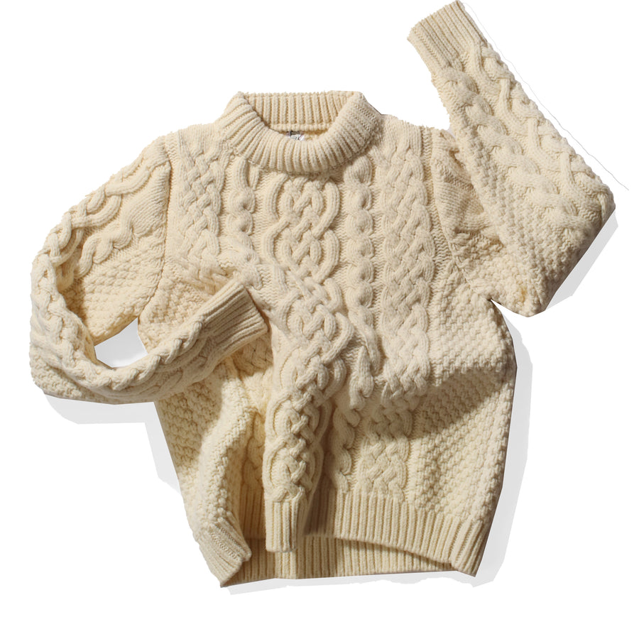 Baserange Lens Sweater in Chaume Sand