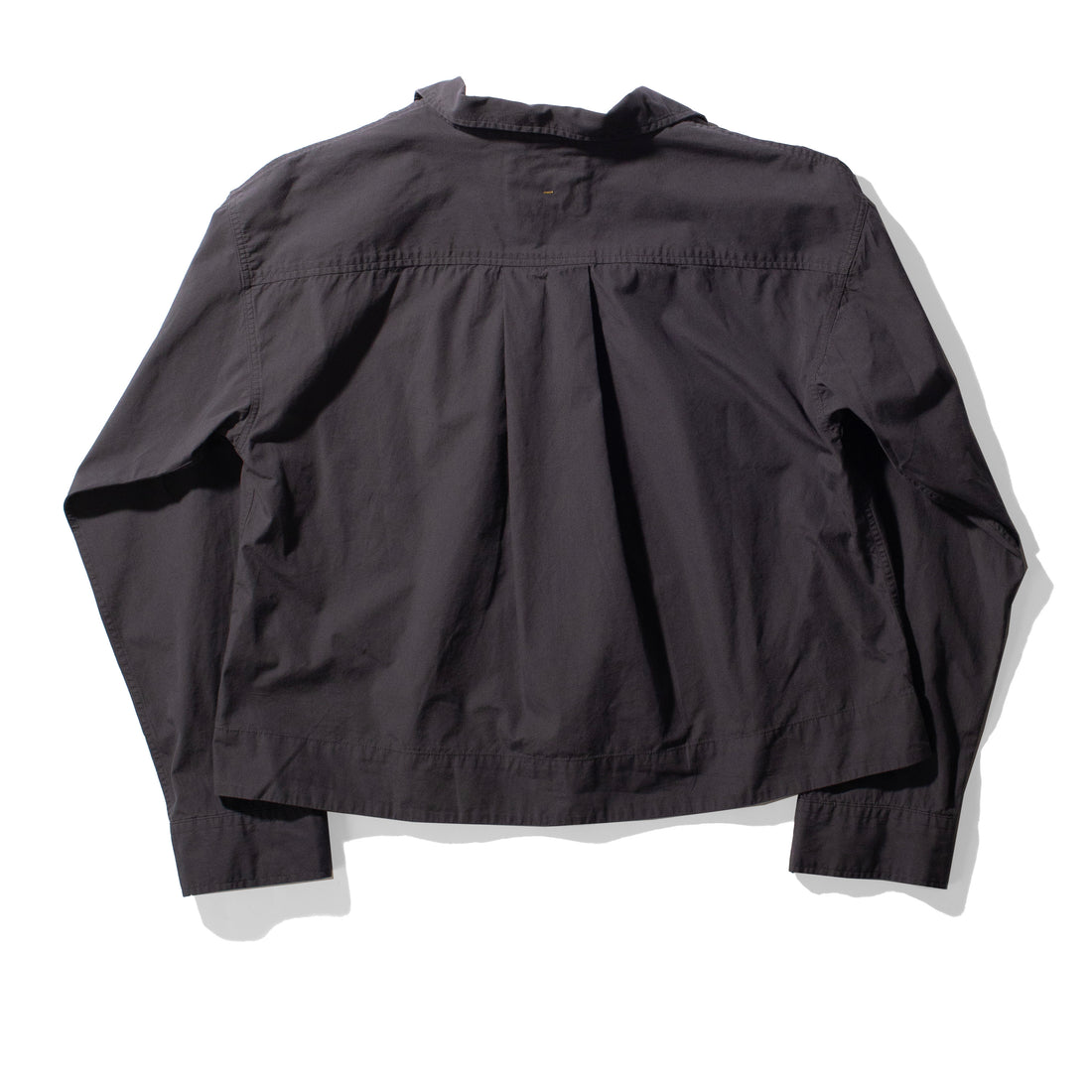 MHL. Kit Shirt in Slate Blue Washed Cotton Poplin