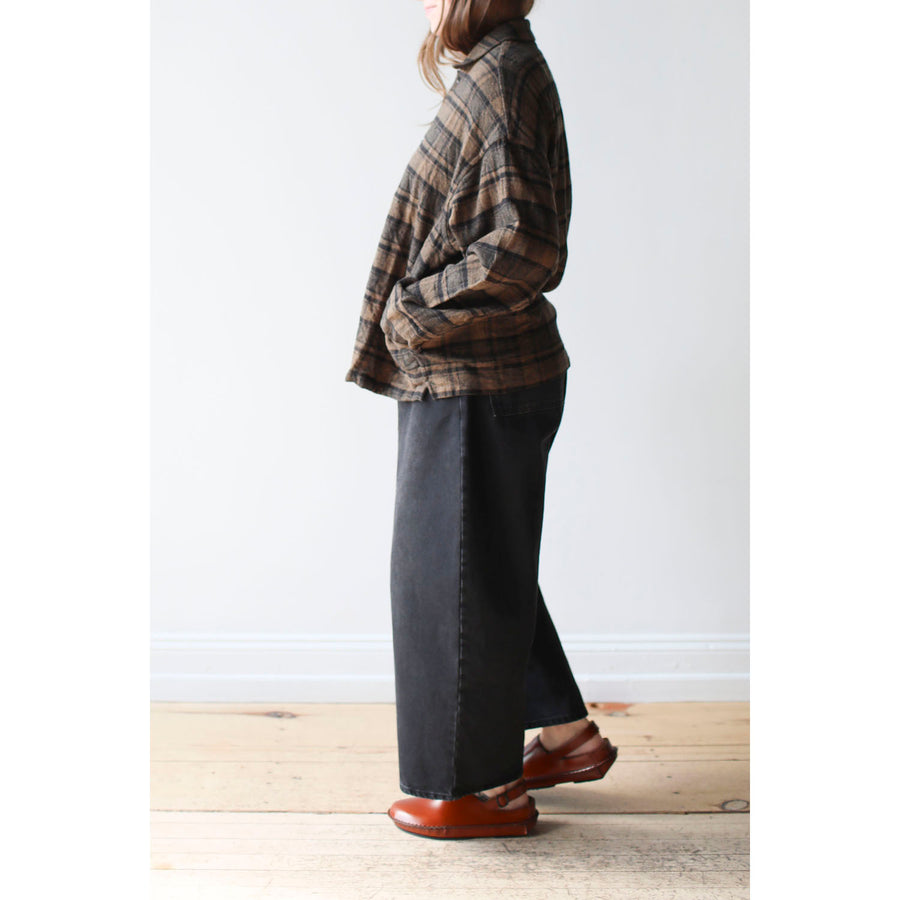 Studio Nicholson Chalco Pant in Washed Black