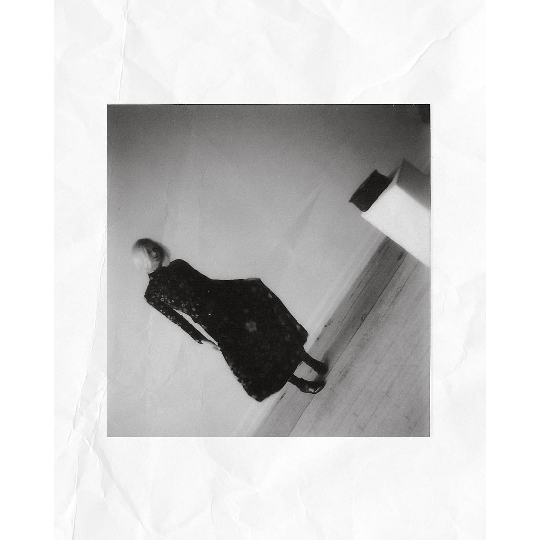 Anntian Wool Jersey Skirt in Print 3B-Boiled Wool