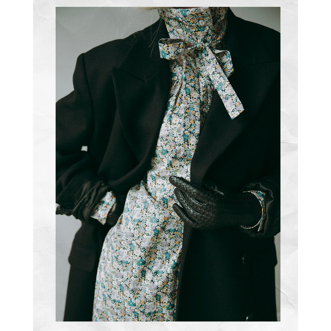 Hope Time Coat in Black Twill