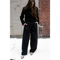 Kallmeyer Joel Pleated Trouser in Black