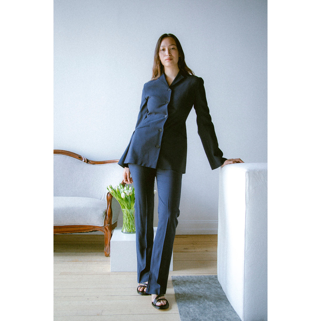 Kallmeyer Charlie Long Trouser in Sapphire