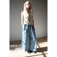 Kaarem Mayfly Relaxed Wide Leg Pocket Pant