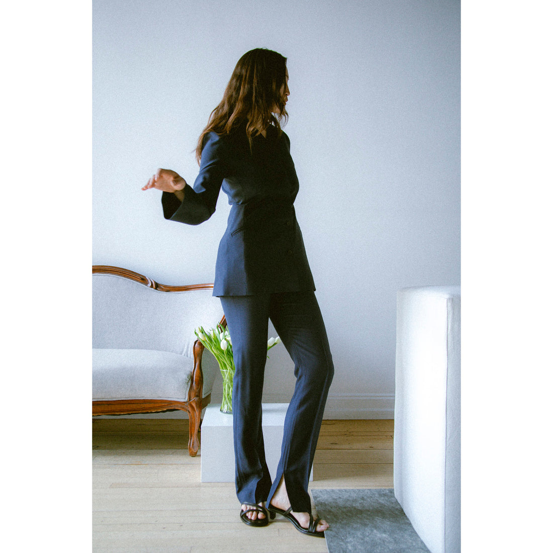 Kallmeyer Charlie Long Trouser in Sapphire