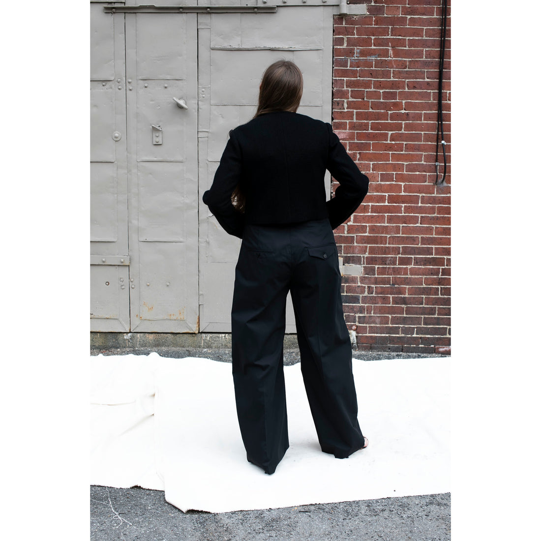 Kallmeyer Joel Pleated Trouser in Black