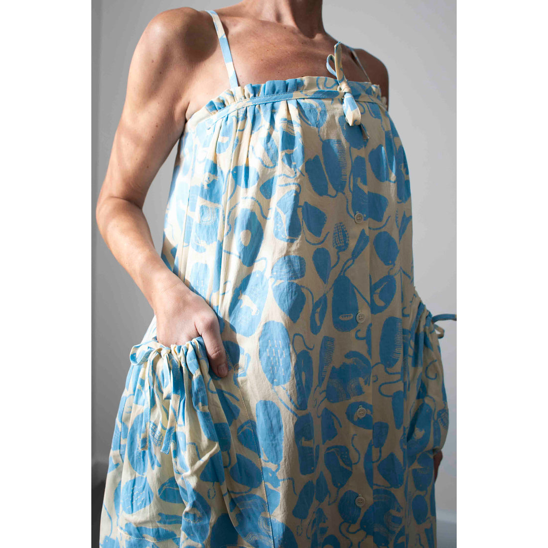 Henrik Vibskov Rooster Dress in Ecru Amulets – JUDITH