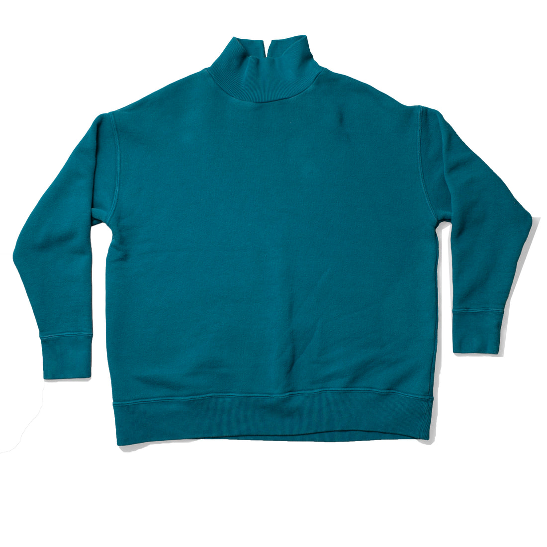 JUDITH Oversized Mockneck in Vintage Juniper