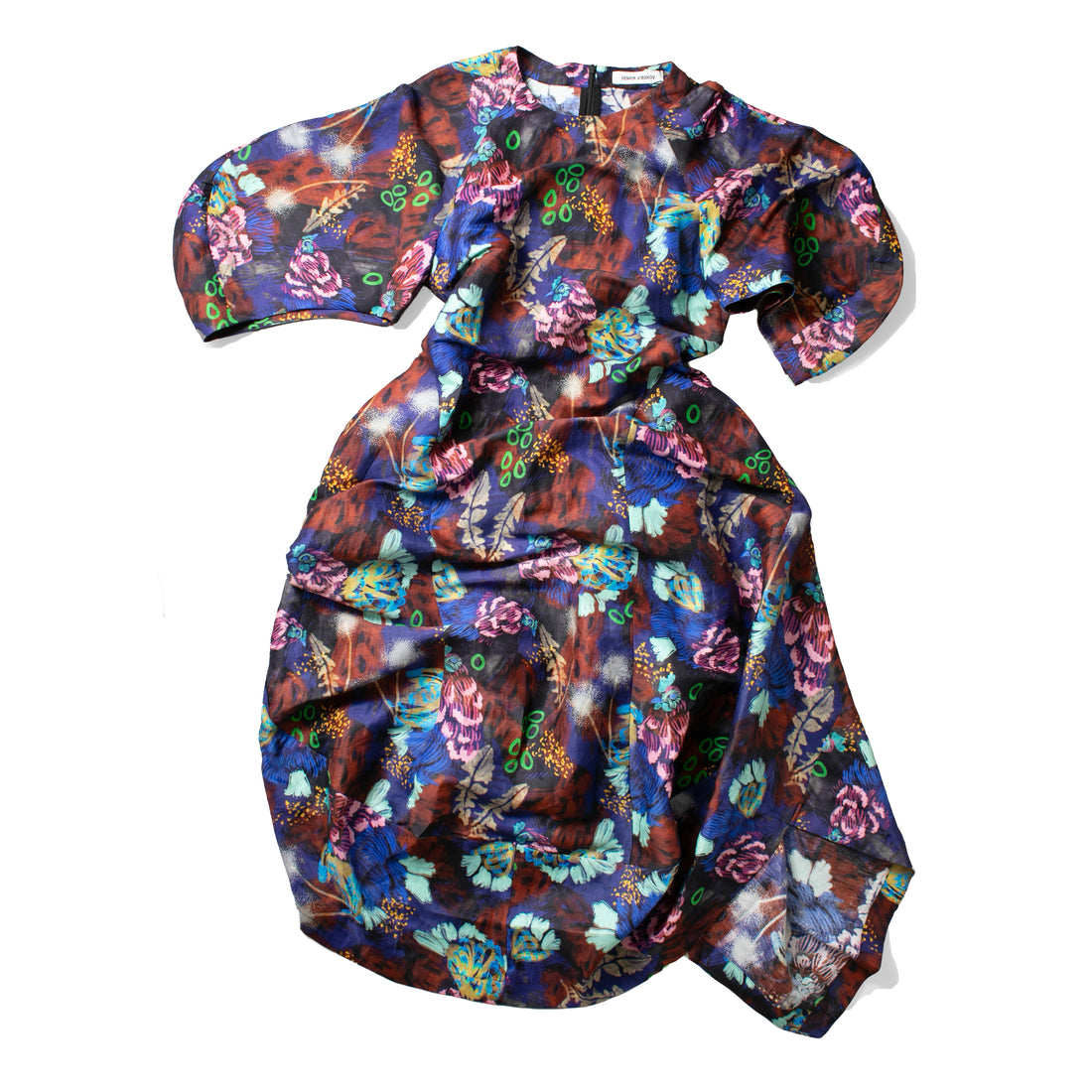 Henrik Vibskov Double Bass Dress in Space Chickens