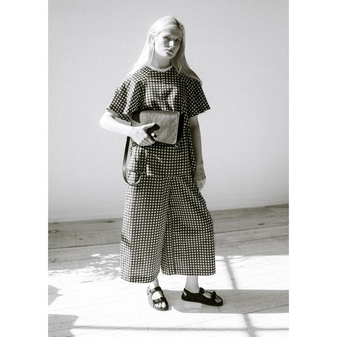 Fabiana Pigna Weill Blouse in Blue Gingham