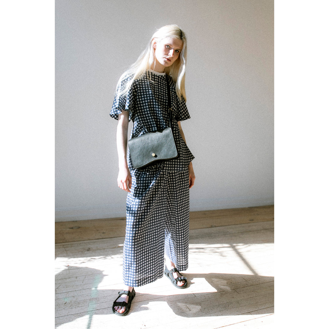 Fabiana Pigna Weill Blouse in Blue Gingham