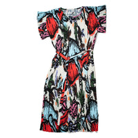 Henrik Vibskov New Pina Plisśe Dress in Carrots